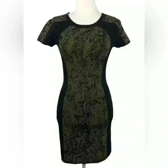W118 By Walter Baker Walter Baker Collette Bodycon Snake Print Dress - Picture 1 of 5